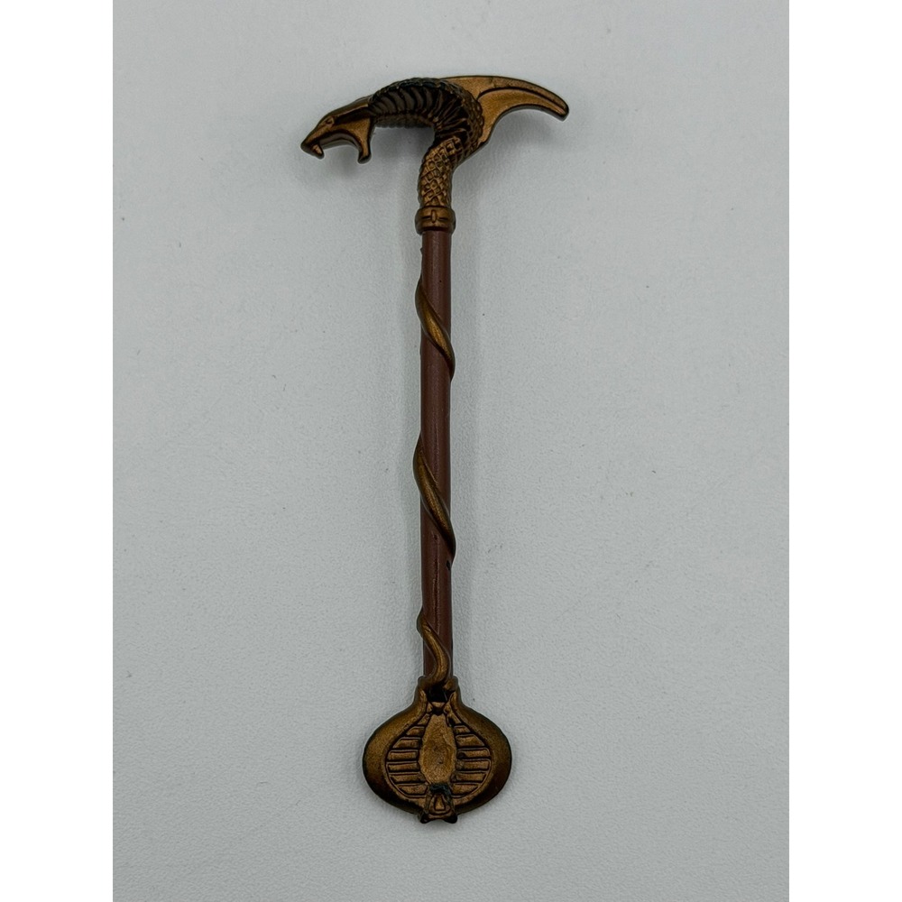 VTG 1986 G.I. Joe Serpentor Snake Scepter Staff Accessory Part ARAH Hasbro Cobra